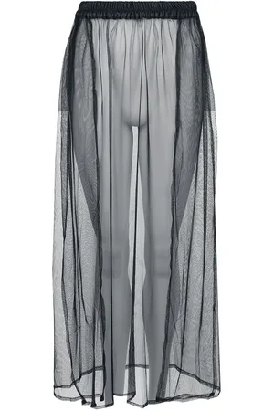 Gothicana Transparent Skirt Rock