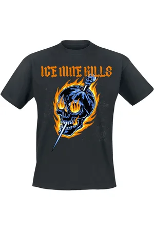 Ice Nine Kills Fire Skull T-Shirt