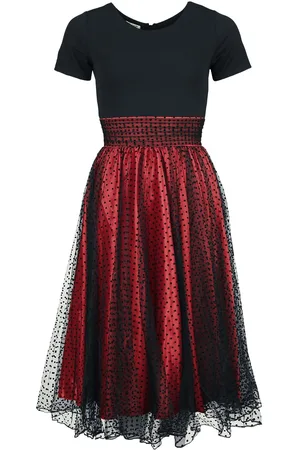 Belsira Retrokleid mit Punkten Kleid