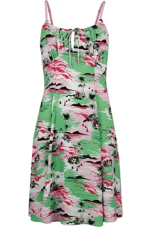 Hell Bunny Kai Knee Dress Kleid