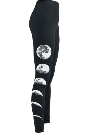 Gothicana Leggings mit Mond Leggings