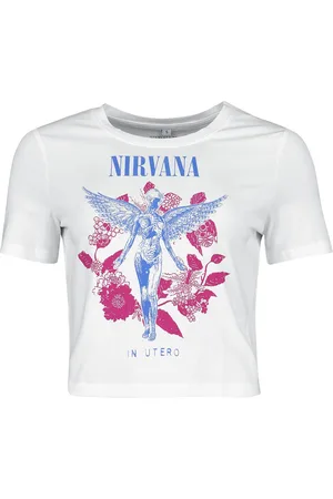Nirvana Utero Flowers Girl-Shirt