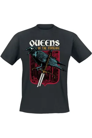 Queens Of The Stone Age Sword Crow T-Shirt