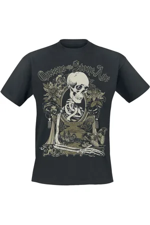 Queens Of The Stone Age Flourish Skull T-Shirt