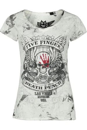 Five Finger Death Punch Skull Girl-Shirt