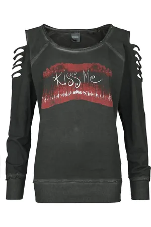 The Cure Kiss Me Girl-Sweat-Shirt