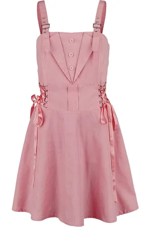 Gothicana Short Dress With Lacing Kleid