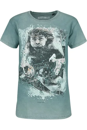 Kurt Cobain Guitar Girl-Shirt