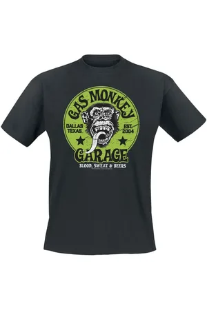 Gas Monkey Garage Green Logo T-Shirt