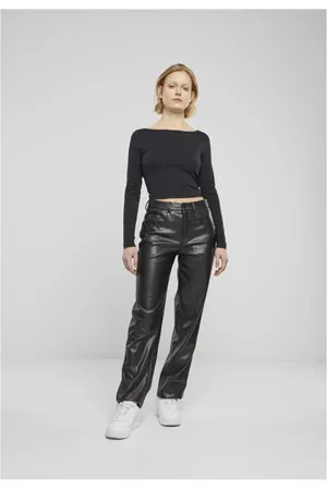 Urban classics Ladies Wide Leg Trousers Girl-Hose