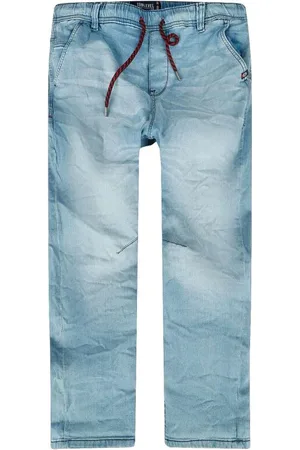 Sublevel Mens Pull On Trousers Jeans