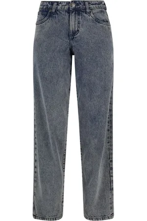 Urban classics Ladies Mid Waist 90´s Jeans Girl-Jeans