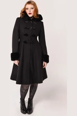 Hell Bunny Batilda Coat Girl-Mantel