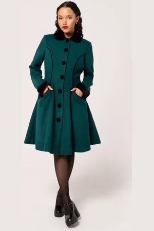 Hell Bunny Harper Coat Girl-Mantel