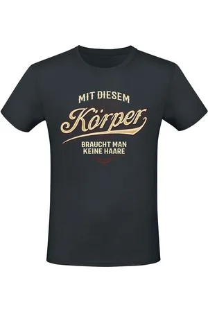 Sprüche Mit diesem Körper braucht man keine Haare T-Shirt