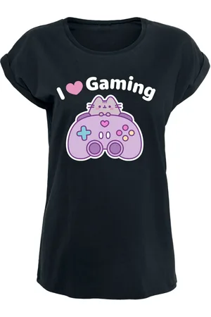 Pusheen I Love Gaming Girl-Shirt