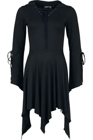 Gothicana Dress With Lacing Kleid