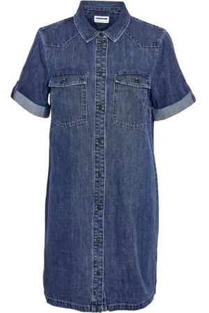 Noisy May NMNEW SIGNE S/S DENIM DRESS VI002MB NOOS Maxikleid