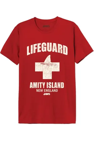 Der weisse Hai Lifeguard Amity Island T-Shirt