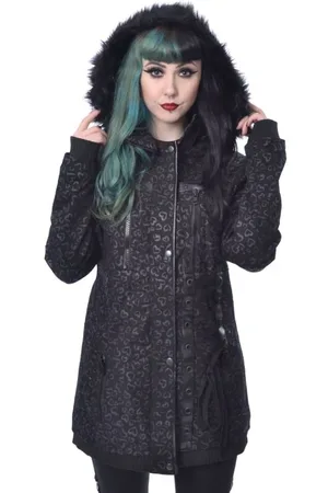 Poizen Industries Leo Heart Jacket Girl-Jacke