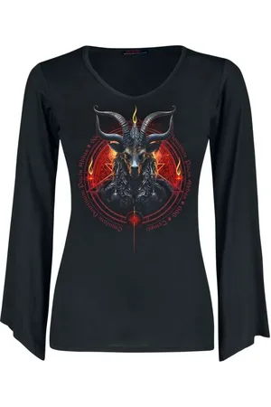 Spiral Baphomet Girl-Longsleeve