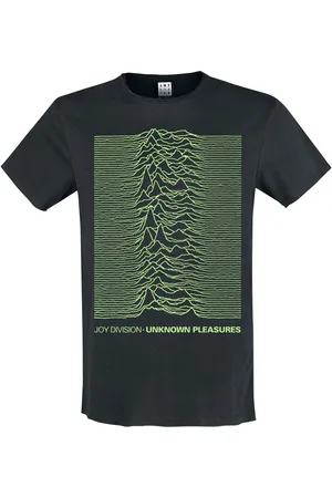 Joy Amplified Collection - Unknown Pleasures Neon Green T-Shirt