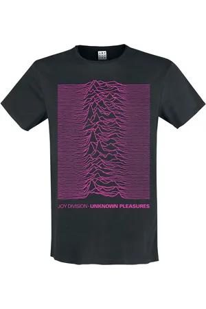 Joy Amplified Collection - Unknown Pleasures Neon Pink T-Shirt