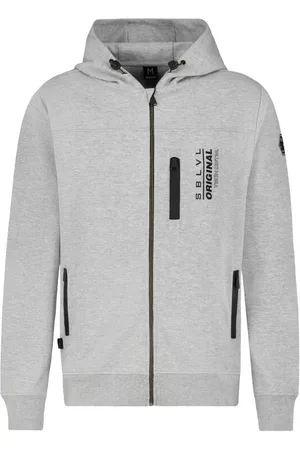 Sublevel Mens Sweatjacket Kapuzenjacke