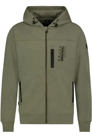 Sublevel Mens Sweatjacket Kapuzenjacke