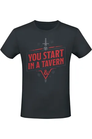 Dungeons and Dragons You Start In A Tavern T-Shirt
