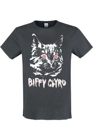 Biffy Clyro Amplified Collection - Black Cat T-Shirt