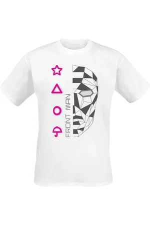 Squid Game Front Man Line Art T-Shirt