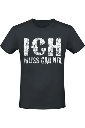 Sprüche Ich muss gar nix T-Shirt