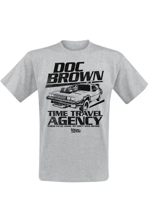 Zurück in die Zukunft Doc Brown Time Travel Agency T-Shirt