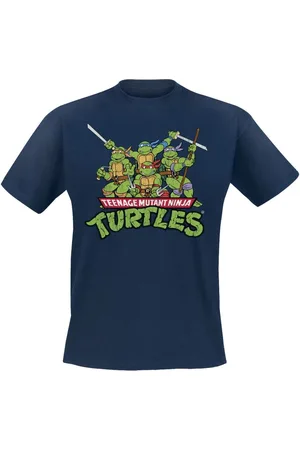 Teenage Mutant Ninja Turtles Turtles Distressed Group T-Shirt