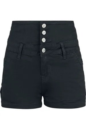 Forplay High Waist Denim Hot Pant Girl-Hot-Pant