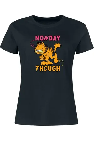 Garfield Monday Tough Girl-Shirt