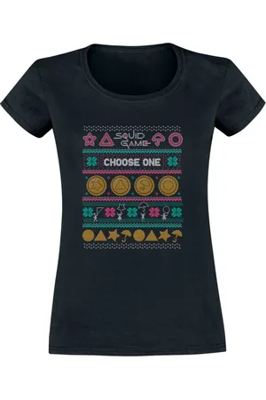 Squid Game Dagalog Cookie Ugly Sweater Girl-Shirt