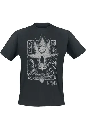 IN FLAMES Jester Skull T-Shirt