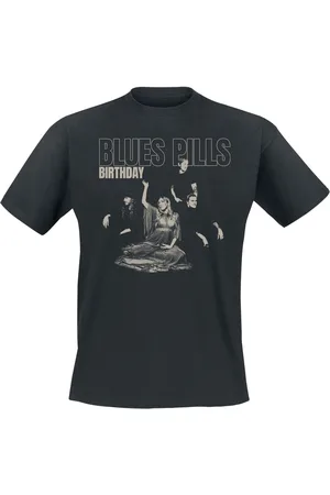 Blues Pills Birthday Outline T-Shirt