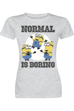 Minions Normal life is boring Girl-Shirt