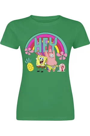 Spongebob Hey - Patrick und Schwammkopf Girl-Shirt