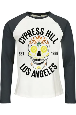 Cypress Hill Amplified Collection - Floral Skull Baseball-Longsleeve