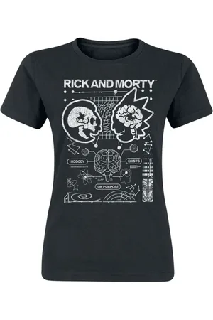 Rick and Morty Nobody Exists On Purpose Girl-Shirt