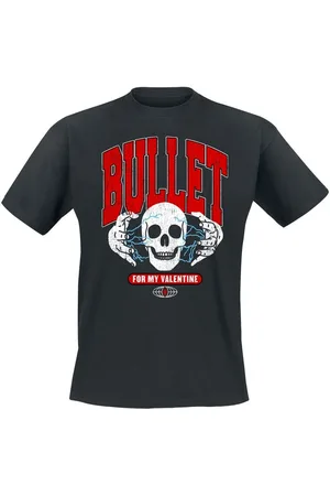 Bullet For My Valentine Electric Varsity Skull T-Shirt