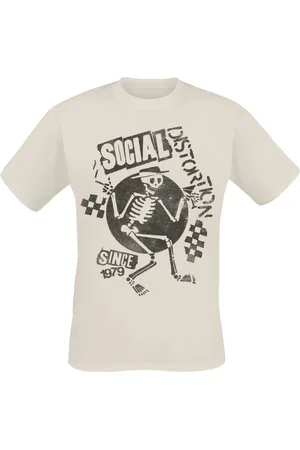 Social Distortion Checkered Skelly T-Shirt