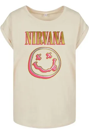 Nirvana Coloured Logo Girl-Shirt