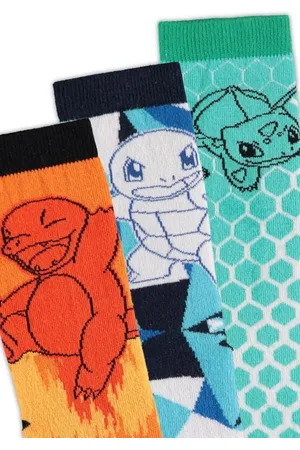Pokemon Glumanda Bisasam Schiggy Elemente Socken Socken