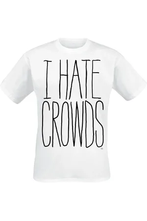 Goodie Two Sleeves I Hate Crowds T-Shirt