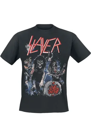 Slayer Live Undead Ripped Frame T-Shirt
